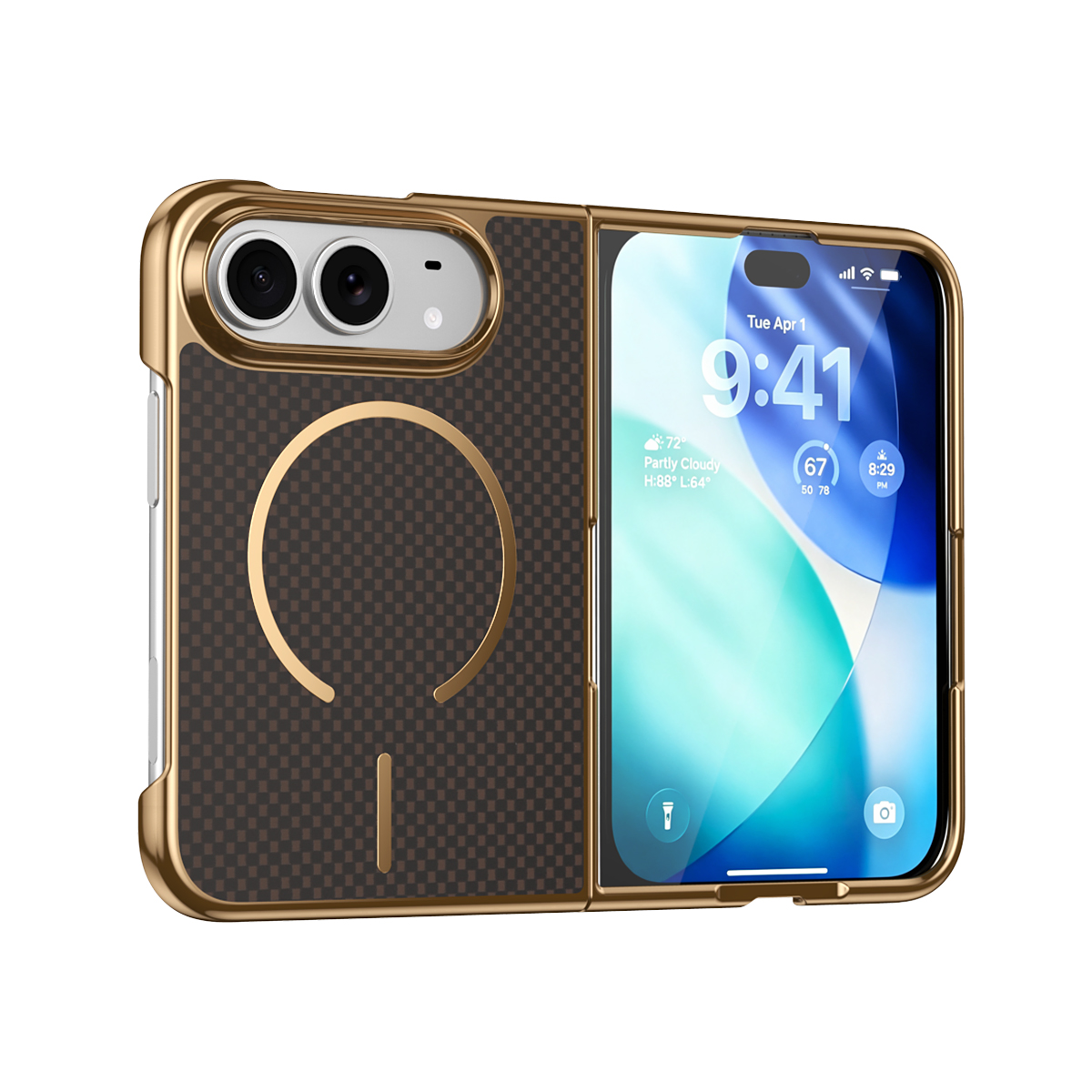 Phone Accessories Display - Casing Ponsel Magnetik Kevlar Untuk Apple