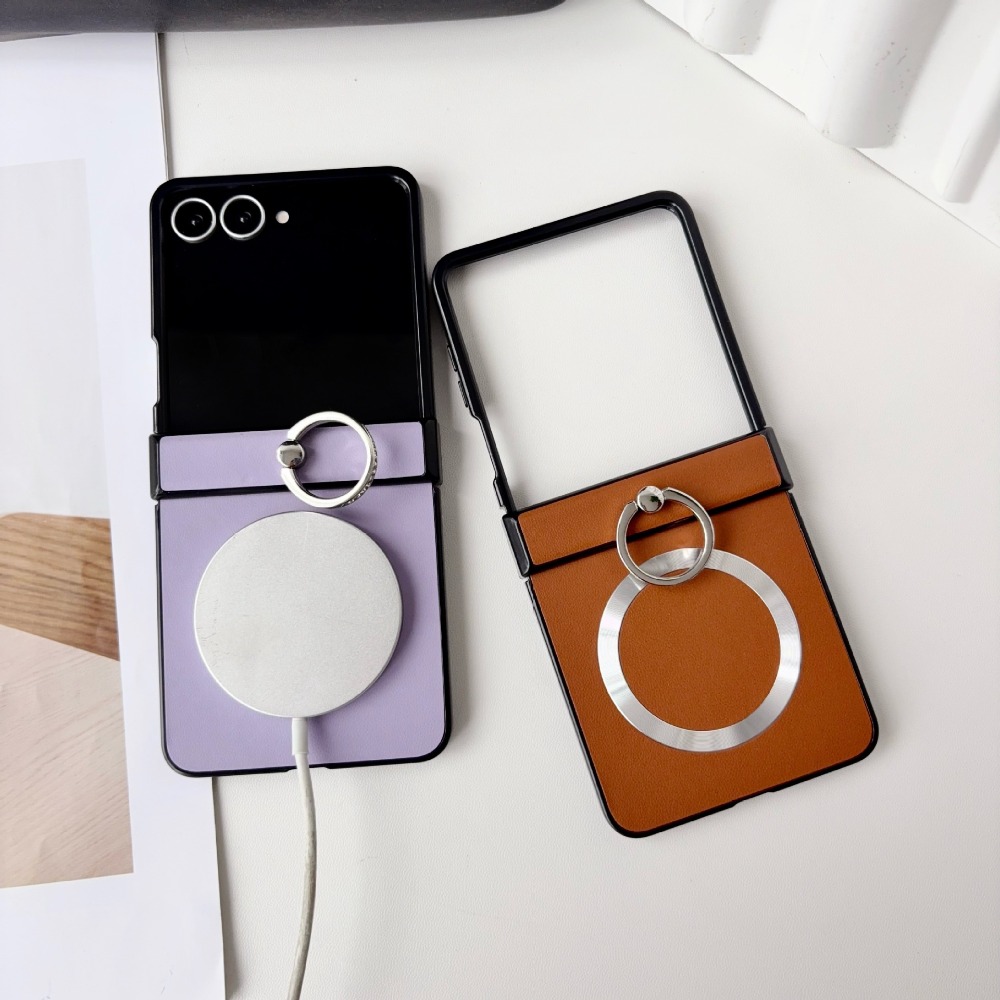 Phone Accessories Popsocket - Casing Ponsel Kulit Magnetik Magsafe dengan