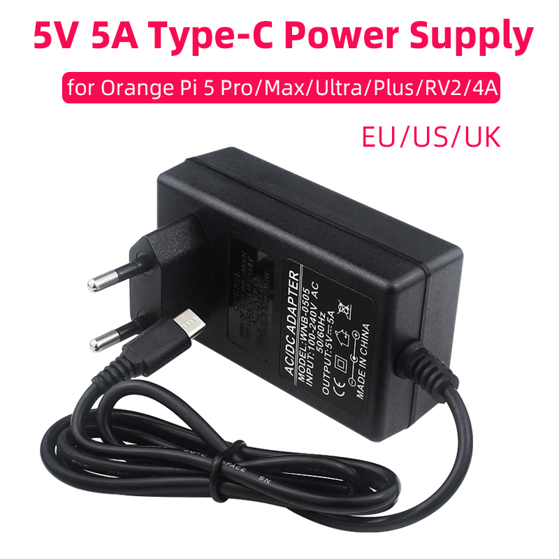 Phone Accessories Uk - Orange Pi 5V 5A Catu Daya