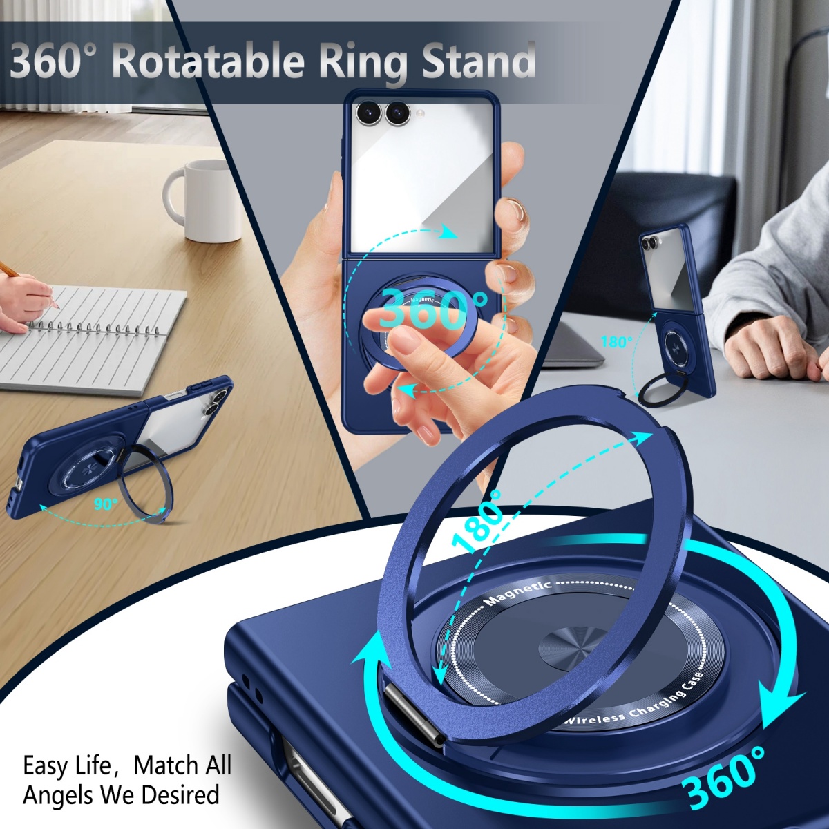Casing Ponsel Tempat Cincin Pu - Phone Accessories Popsocket ulasan dan harga