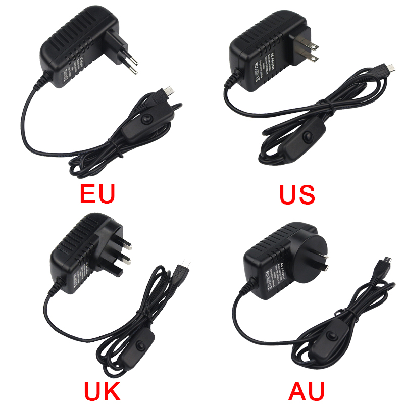 5V 3A Raspberry Pi 3 Model B + - Phone Accessories Uk ulasan dan harga