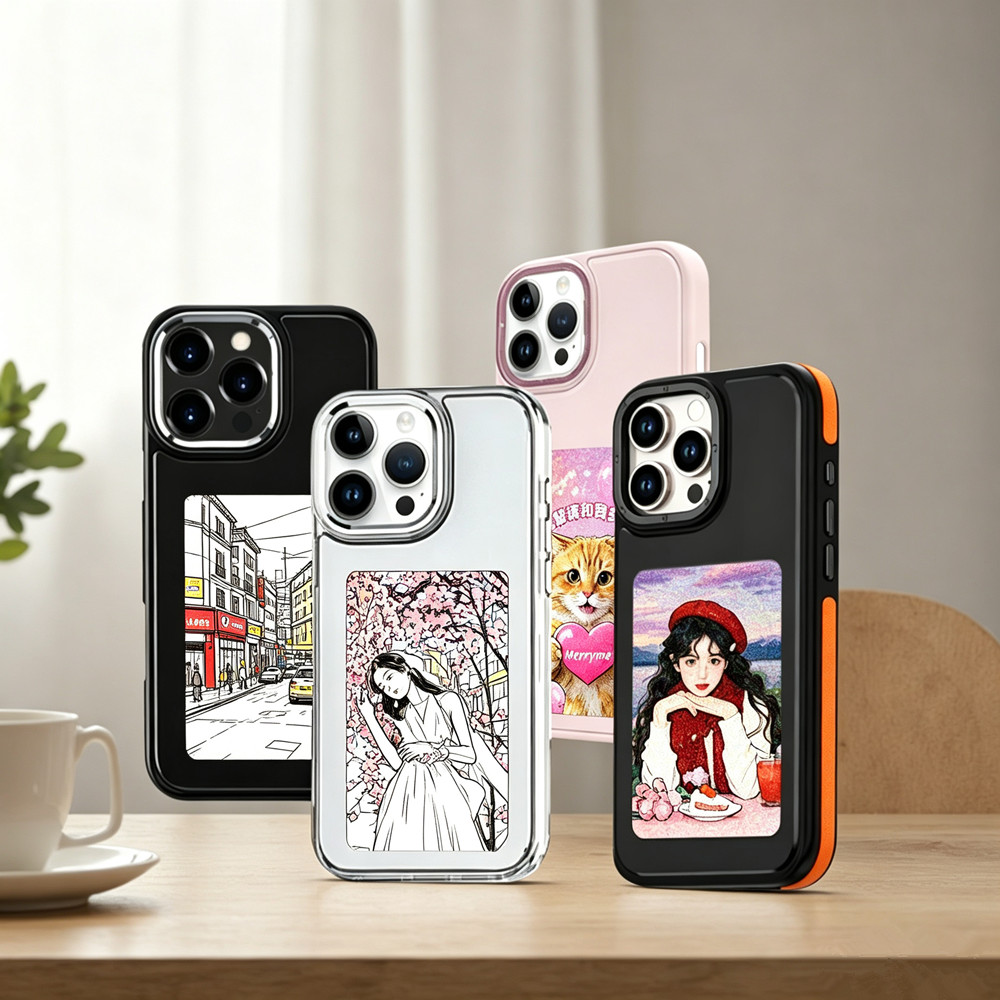 Casing Ponsel Layar Tinta NFC  - Phone Accessories Display ulasan dan harga