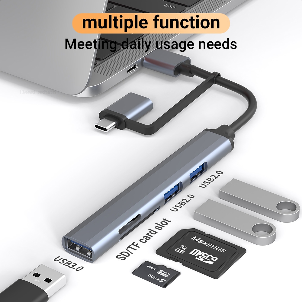 Adaptor HUB USB 3.0 4 In 1 Tip - Phone Accessories Distributor ulasan dan harga